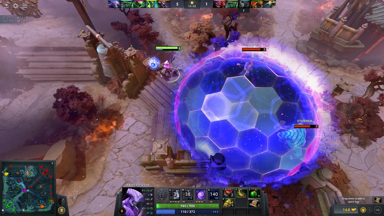 Screenshot ufficiale 1 di Dota 2