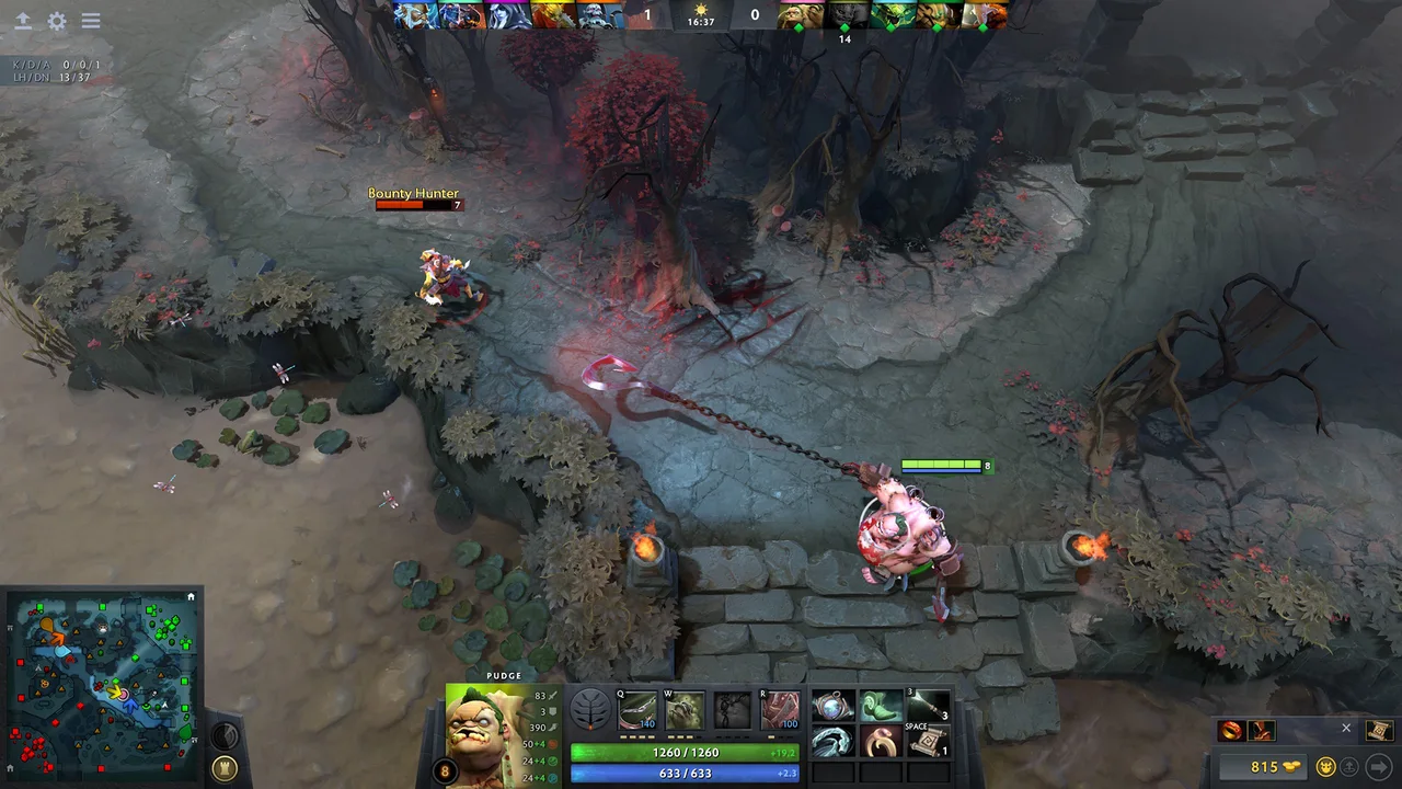 Screenshot ufficiale 2 di Dota 2