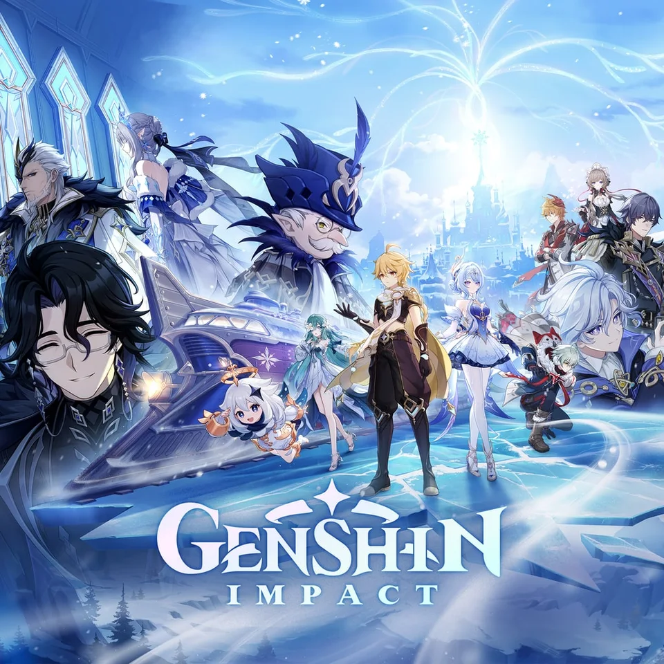 Copertina ufficiale di Genshin Impact